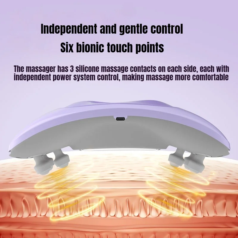 Vibration Massage Hot Compress Waist Massager for Body Shaping