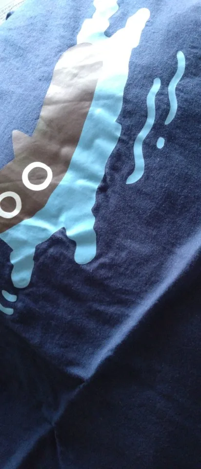 Swimming through - Kuro Neko T-Shirt photo review