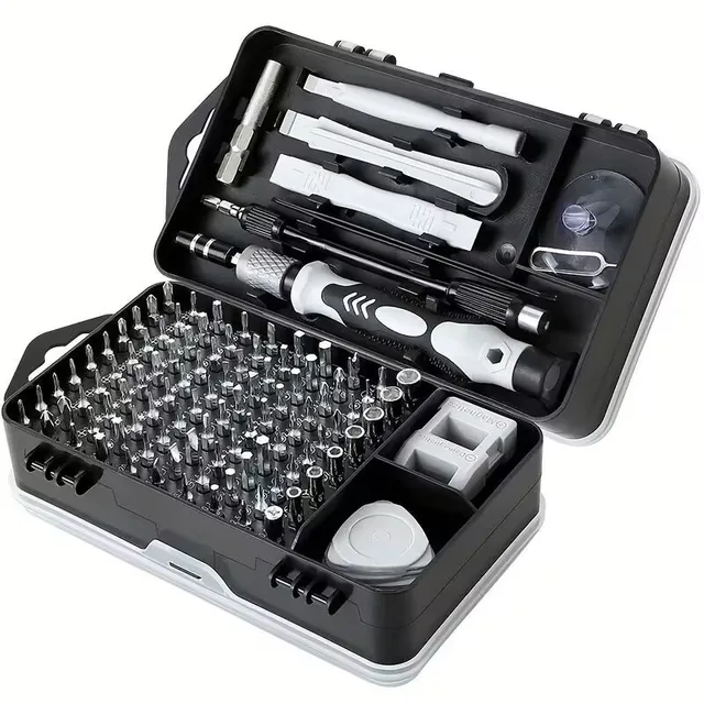 Kit de tournevis de précision 115 en 1, outils de réparation multifonctionnels pour ordinateur portable, téléphone, MacBook, réparations domestiques 1