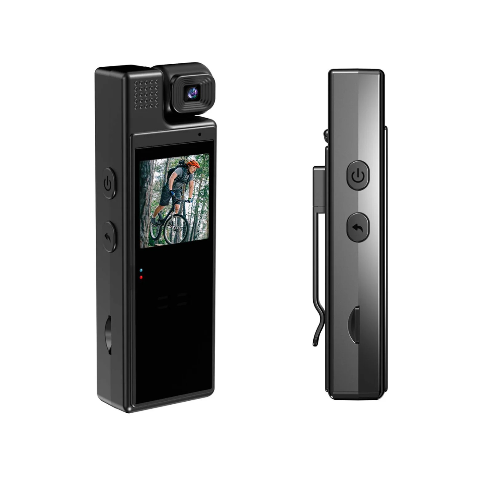 1080P HD Portable Action Camera Wifi Back Clip 180&deg; Rotatable IR Night Vision Sports Camera Travel Bicycle Driver Video Recorder