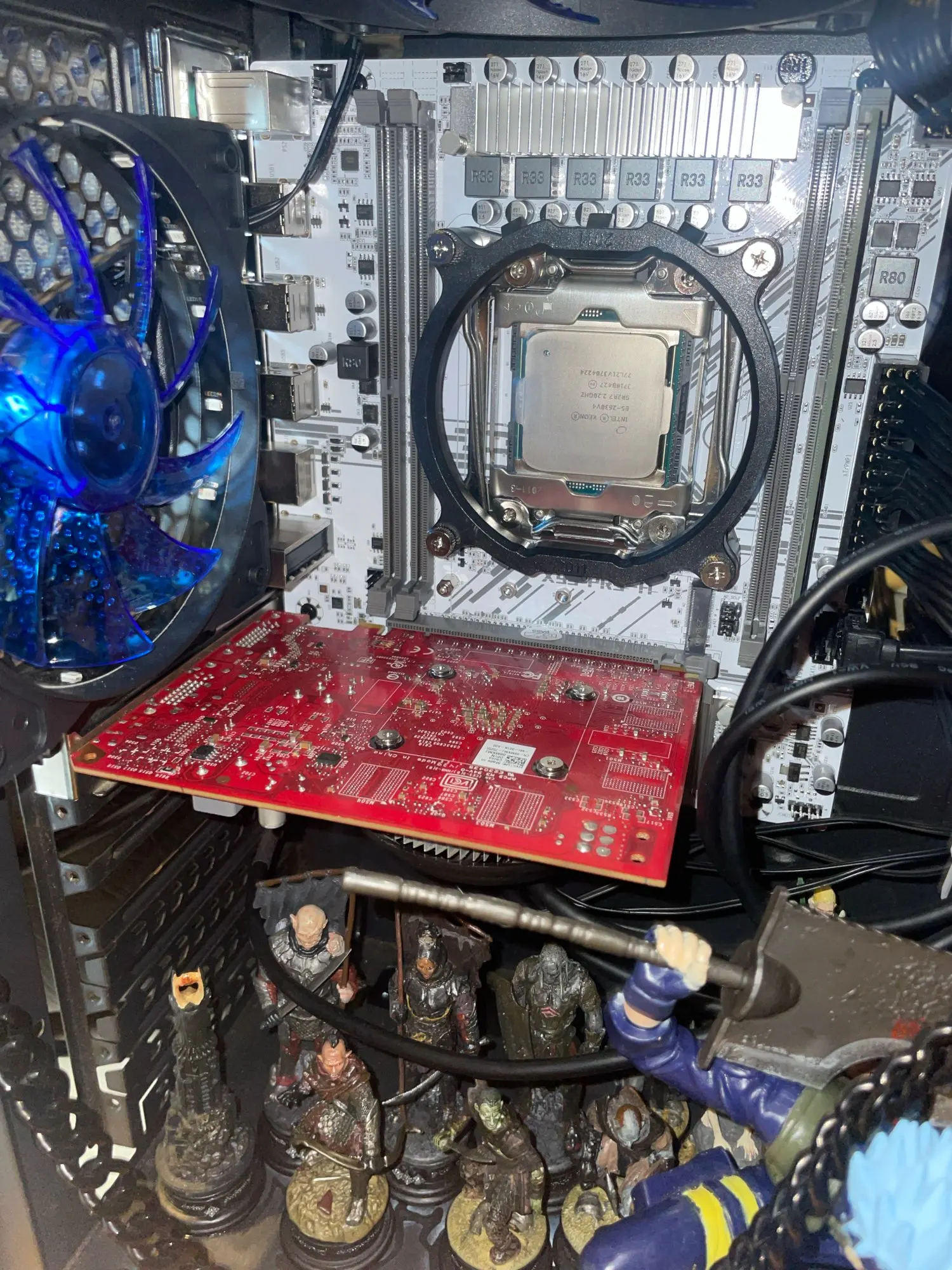 MACHINIST White X99 PR9-H Motherboard combo Intel Xeon E5 2630 V4 LGA 2011-3 CPU DDR4 16GB RAM NVME m.2 Optional kit set photo review