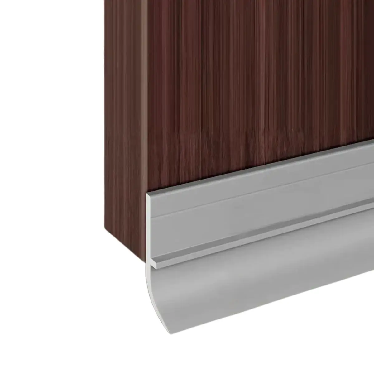 Tira Para Sellado Inferior De Puertas Flexible PVC