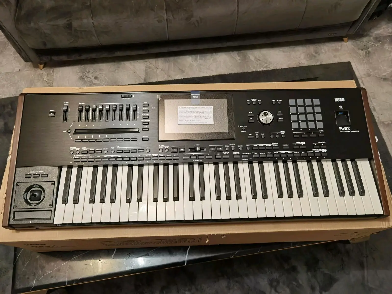 MORE OFFER Transporte r&aacute;pido!!! Teclado Workstation Arranjador, Korgg PA5X 61