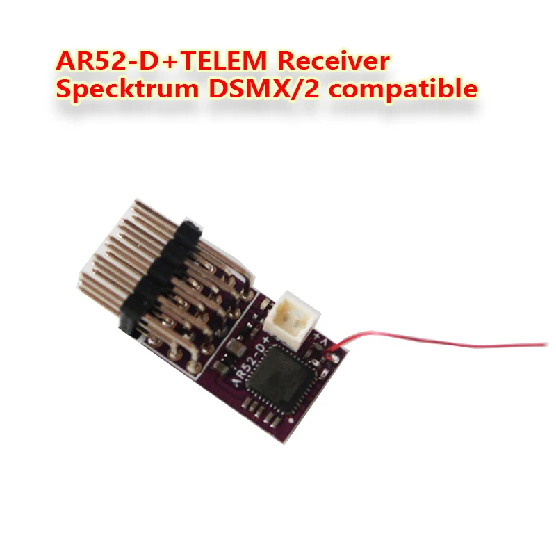 WANGCL Receptor Rc AR6210 Receptor 2.4GHz 3CH DSM2 Espectro Con Expansión Satelital Compatible Con Controles Remotos JR Spektrum DSM-X DSM2 Para Drone