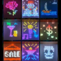 Smart Curtain String Lights App Controlled - 400 LED DIY Hanging Fairy Light Pattern and Text Programmable, Music Sync  Reote - Image 3