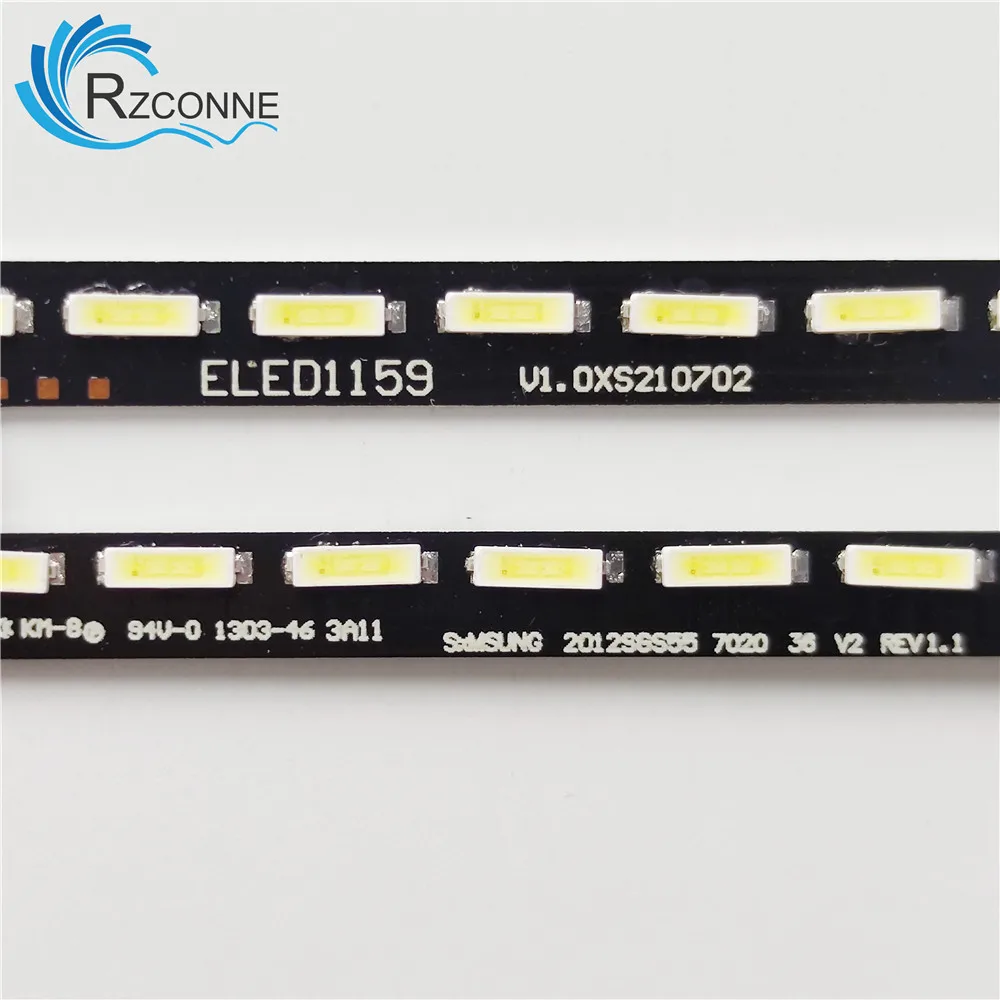 Tira de Luz de Fundo Led para Samsung Lâmpada 36 Lta550hq19 Lta550hq25 Lj6403329a 55pfl8008 55pfl8007 Samsung 2012sgs55 7020 36 v2 Rev1.1 - Imagem 2