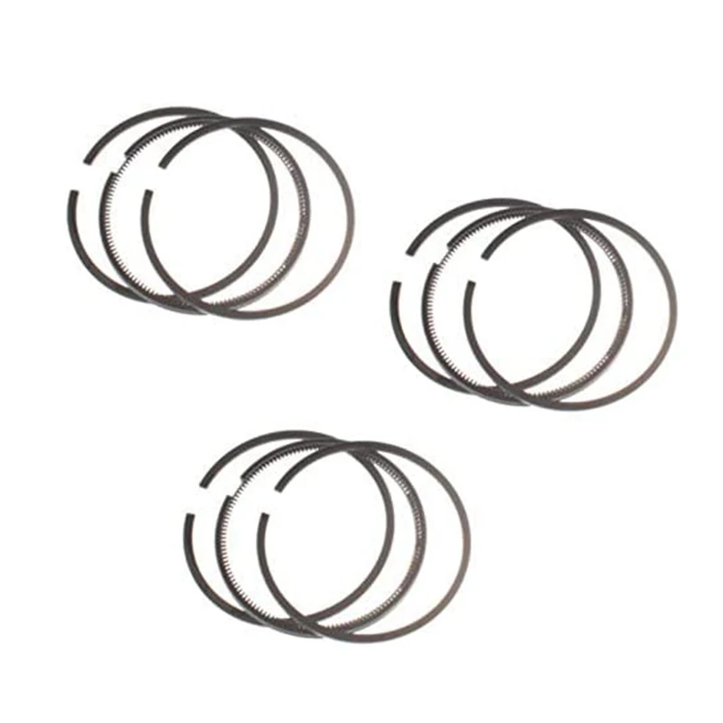 

New 3 Sets Piston Ring Set 31A17-00010 Application For Mitsubishi S3L S3L2 S4L S4L2 Engine