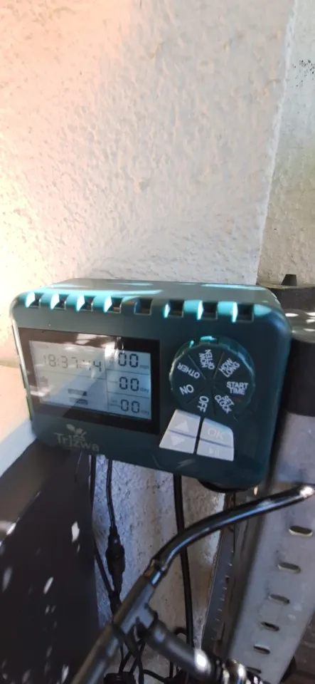 Solar Irrigation System, Latest Garden Plant Drip Irrigation System Kit with Display Screen, Travel Automatic DIY Watering Timer photo review