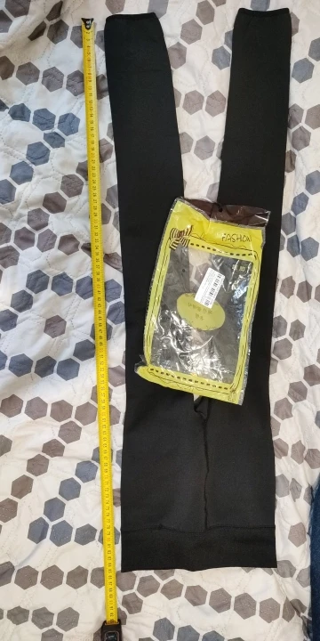 Fleece-gefütterte Strumpfhosen für stilvolle Wärme im Winter photo review