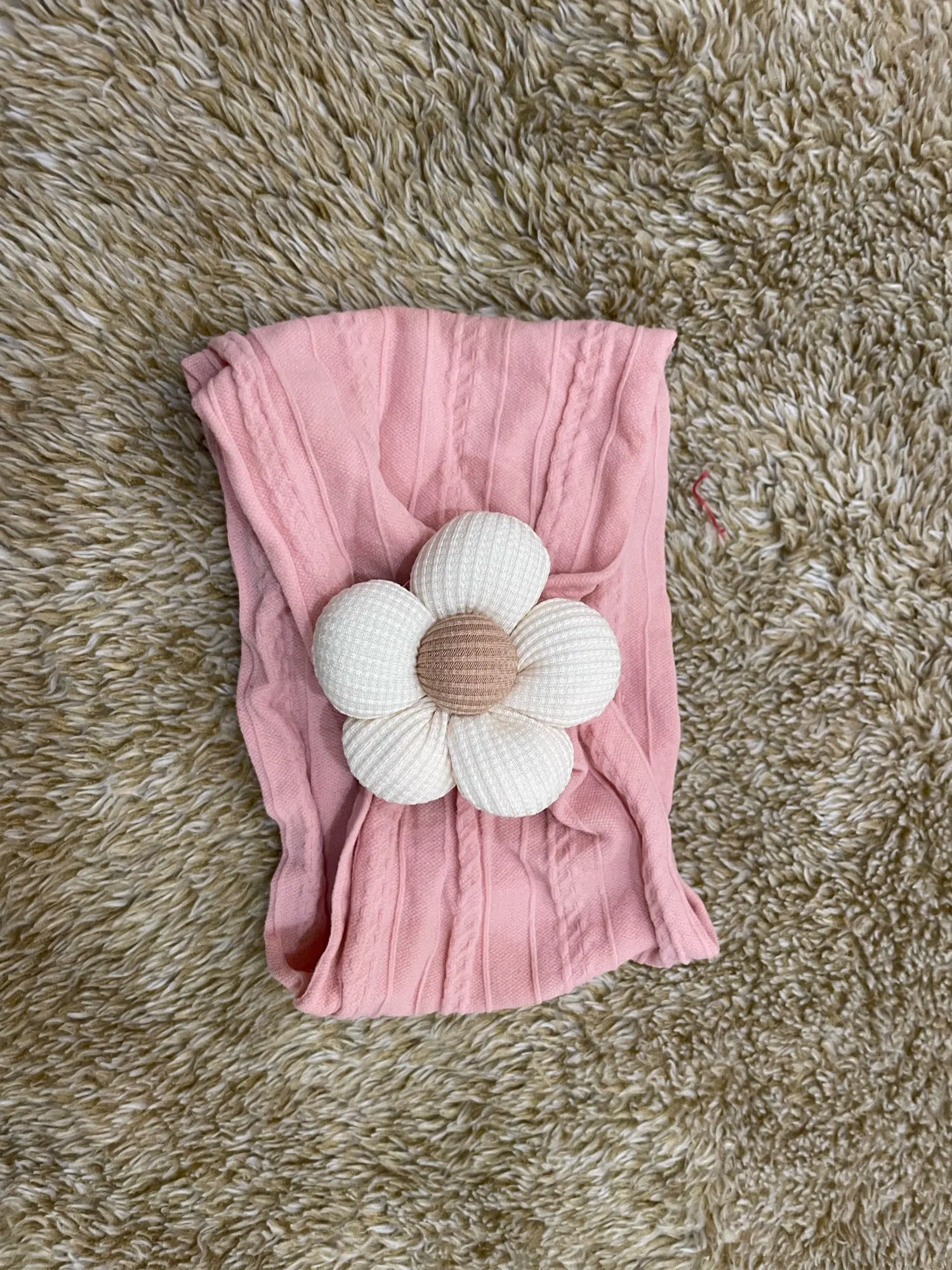 Cute Floral Nylon Baby Headband photo review