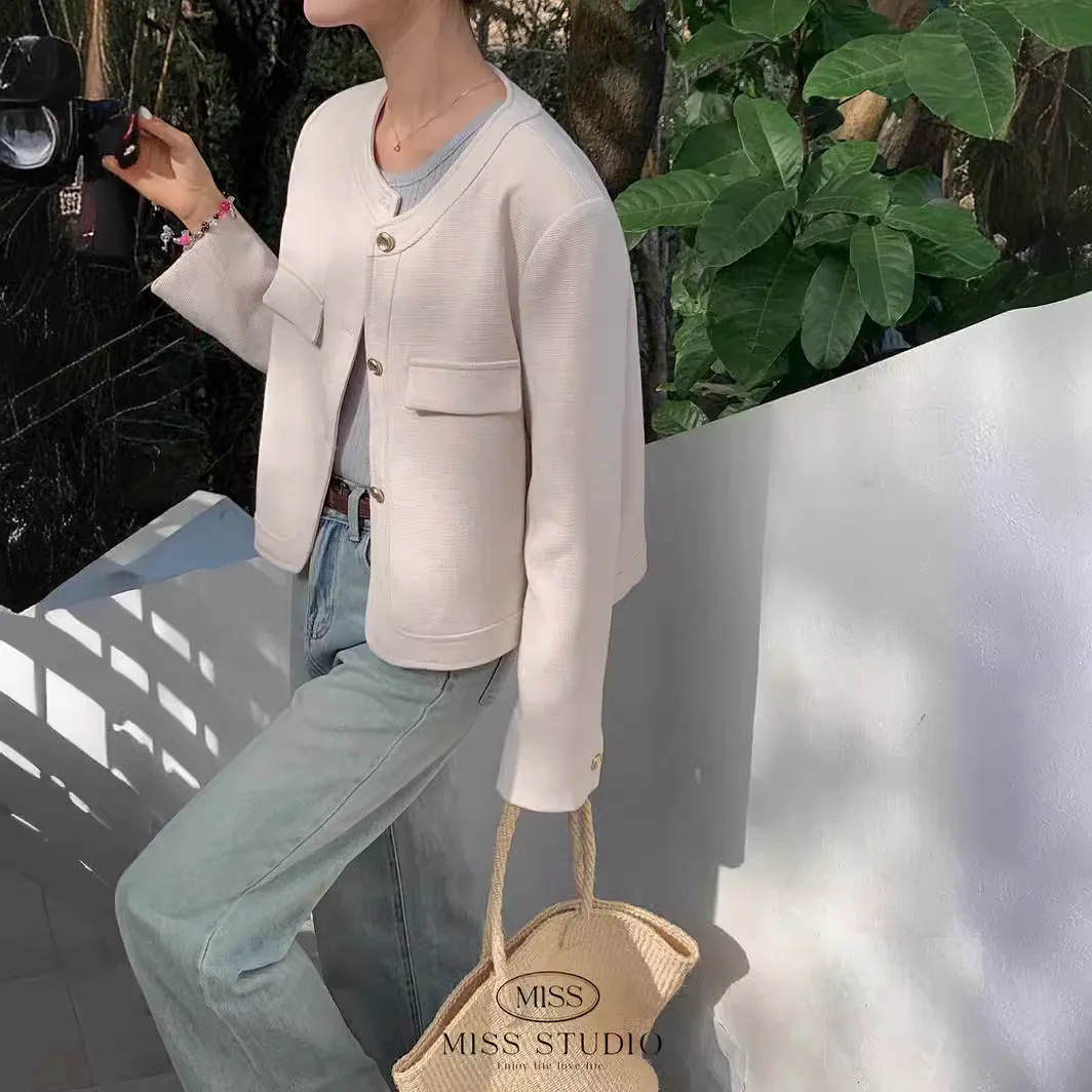 H138 Took Short Jacket no Kara Jacket Guest Look Took Jacket Spring (3col)