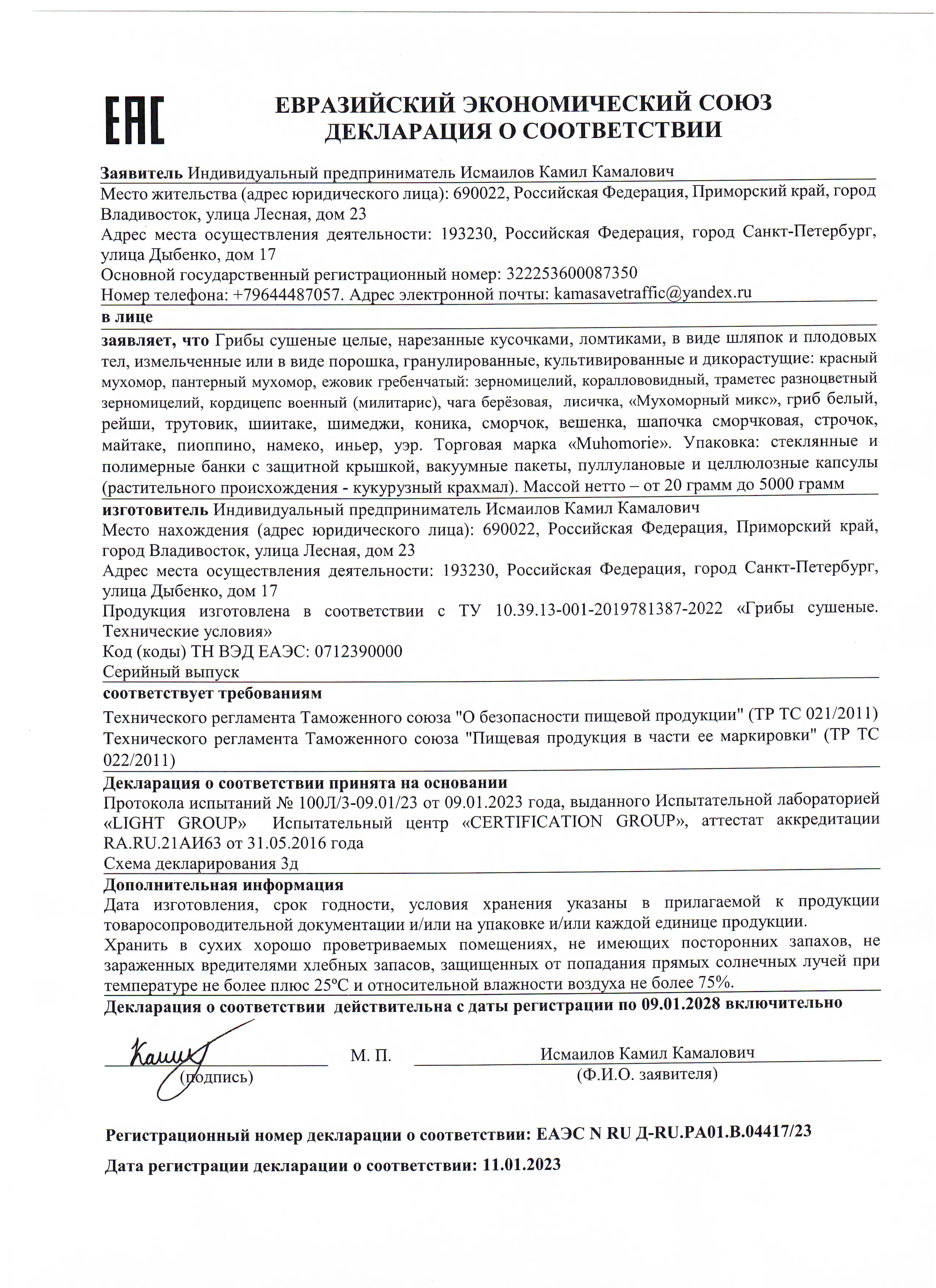Рисунок 2 - Красный Мухомор Шляпки