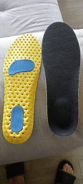 Memory foam insoles for hiking boots (x3) photo review
