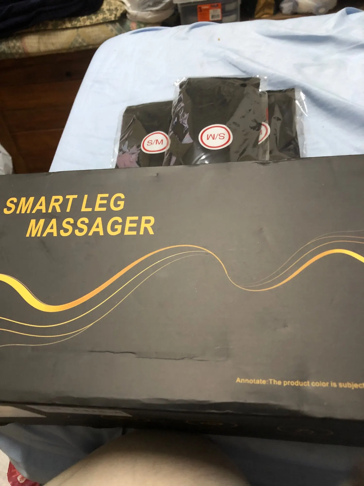 360° Elektrisches Luftdruck-Wadenmassagegerät photo review