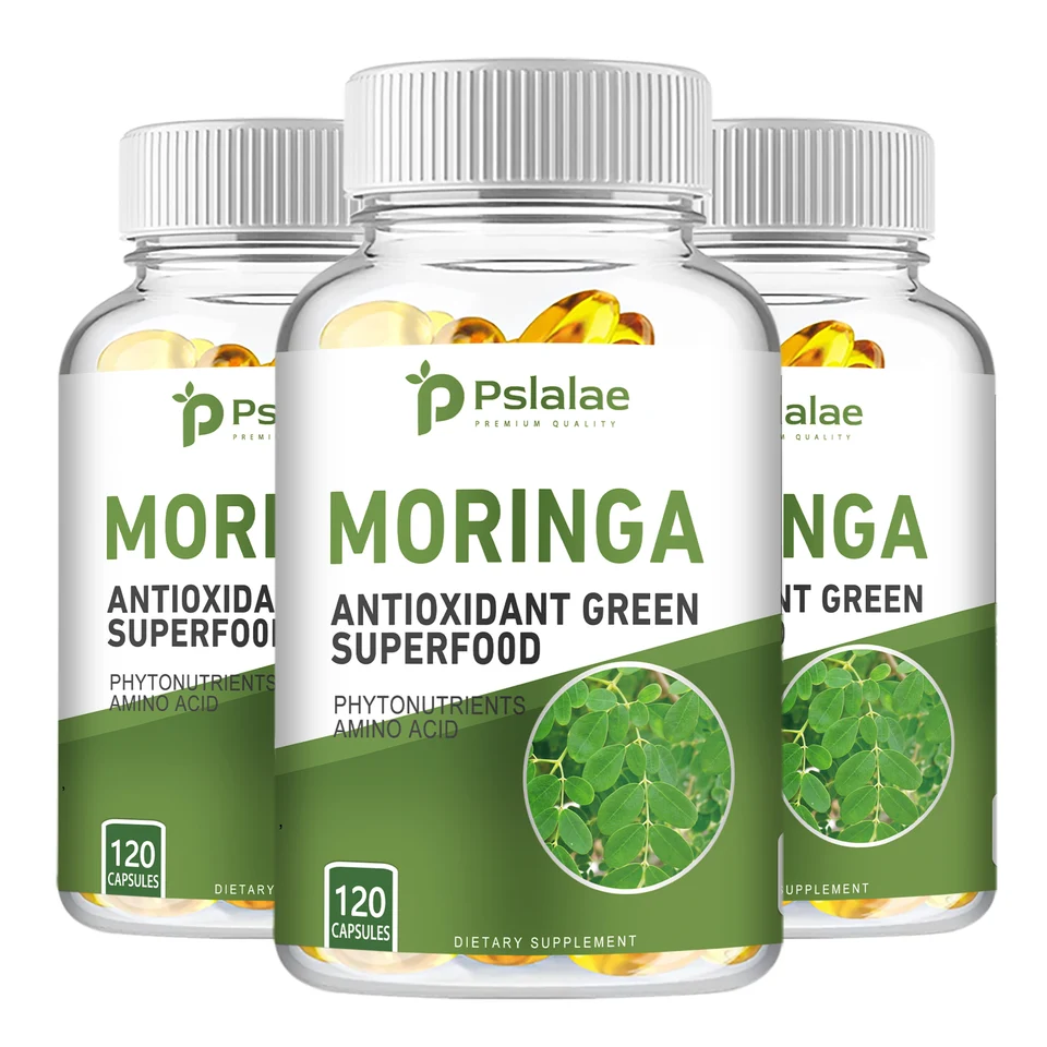 Moringa Capsules for Immune Support and Energy