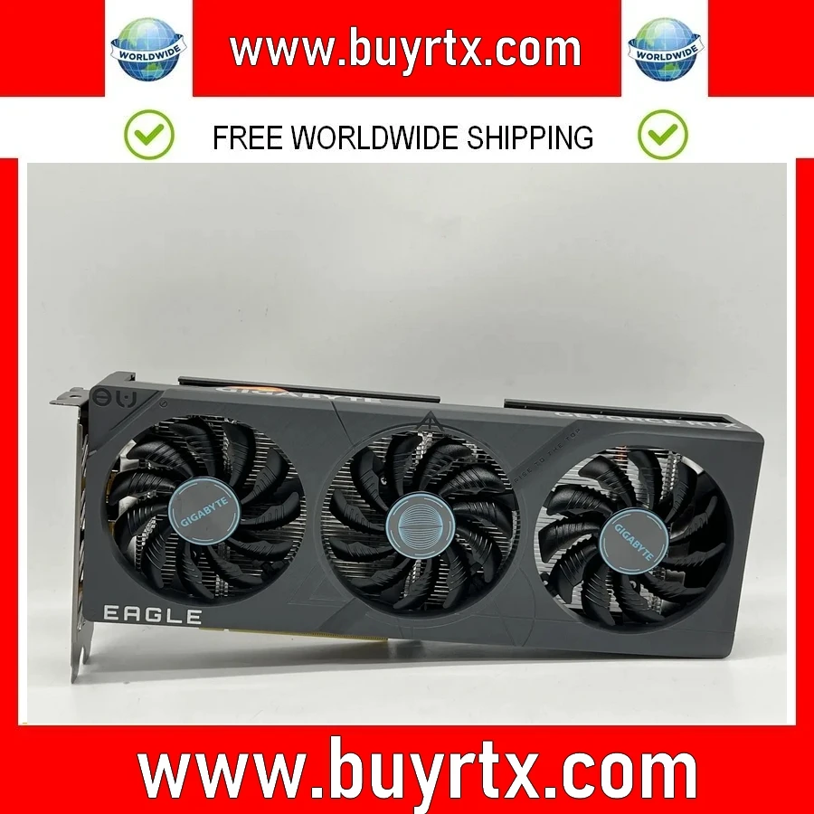 

2024 USED Gigabyte Eagle OC GeForce RTX 4060 8GB GDDR6 Graphics Card Used
