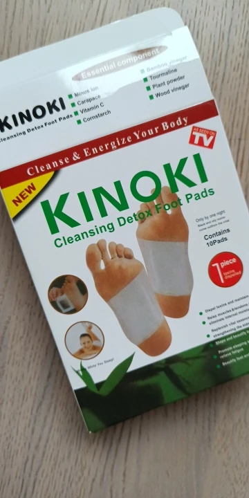 Kinoki Kräuter Detox Pads – Natürlich gesunde Füße für besseren Schlaf! photo review