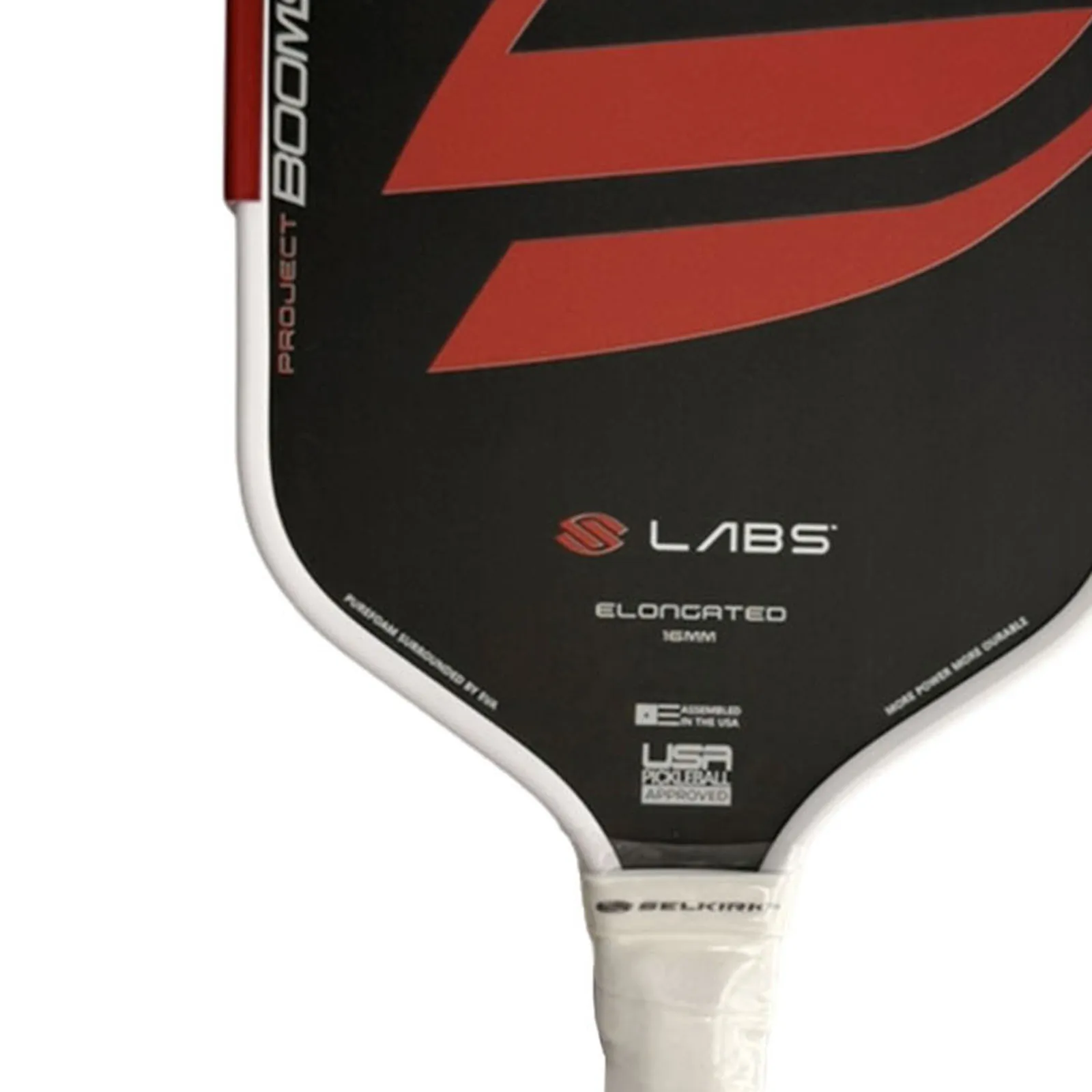 Pala de Pickleball de Fibra de Carbono, Ligera, Ergonómica, con Agarre Antideslizante, Raqueta para Principiantes, Depor