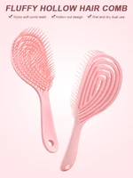 Scalp Massage Combs Hollow Out Hair Brush Hair Styling Detangler Fast Blow Drying Detangling Tool Wet Dry Curly Hair 1