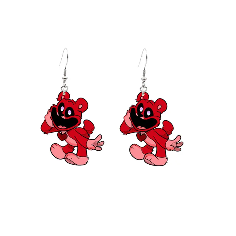 YAYAKO Acrylic Cute Cat Earrings - Dangle Anime Kitten Earrings, Lightweight Novelty Jewelry Gift For Women & Girls