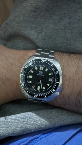 SD1970 Steeldive Brand 44MM Men NH35 Dive Watch with Ceramic Bezel