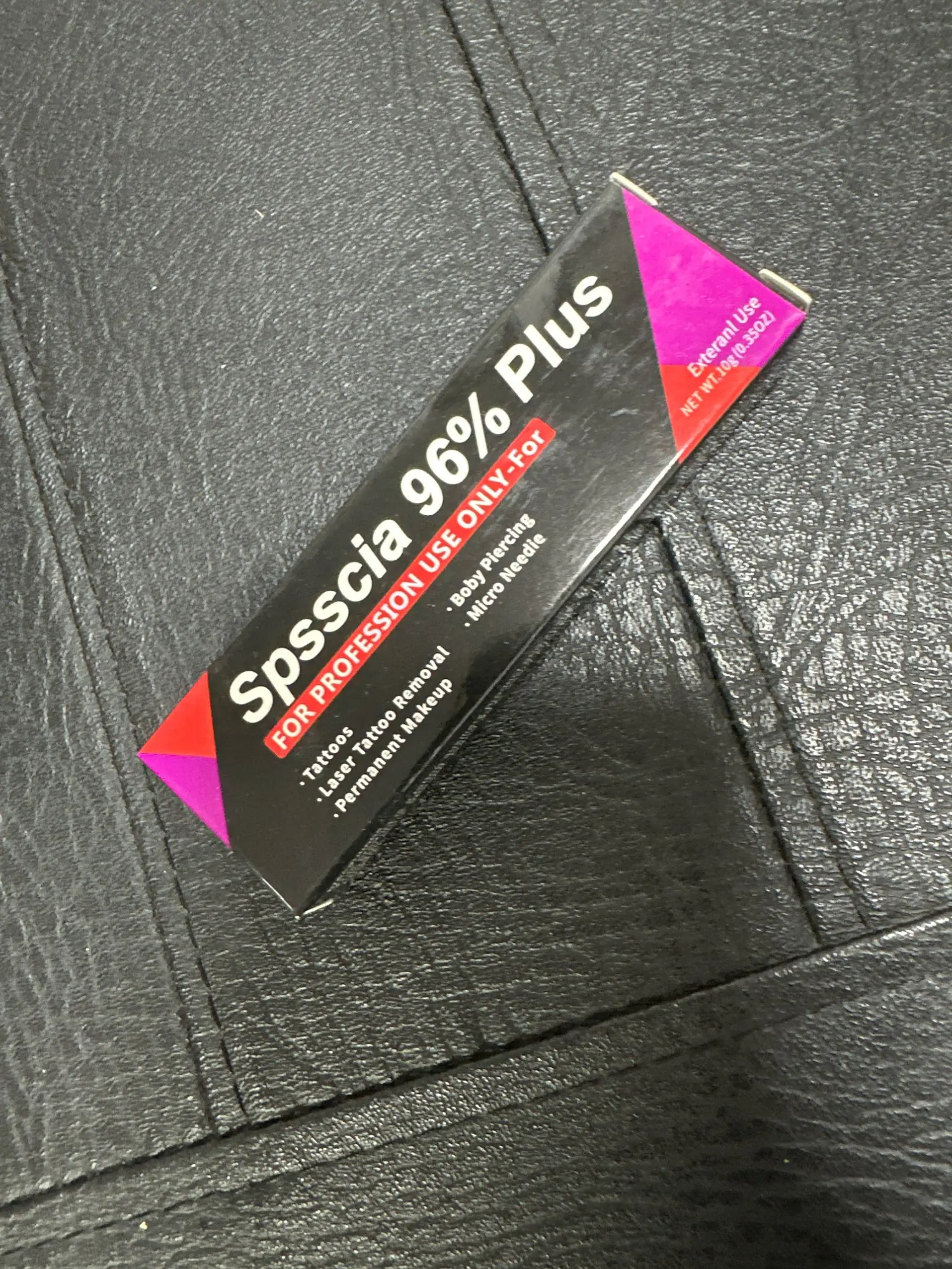 Crème anesthésiante Spsscia 96% avant Microblading/Maquillage Permanent/Épilation photo review