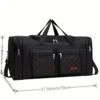 Large Capacity Handbag, Men's Luggage Bag, Multiple Pocket Travel Bag, Clothes Storage Bag 2