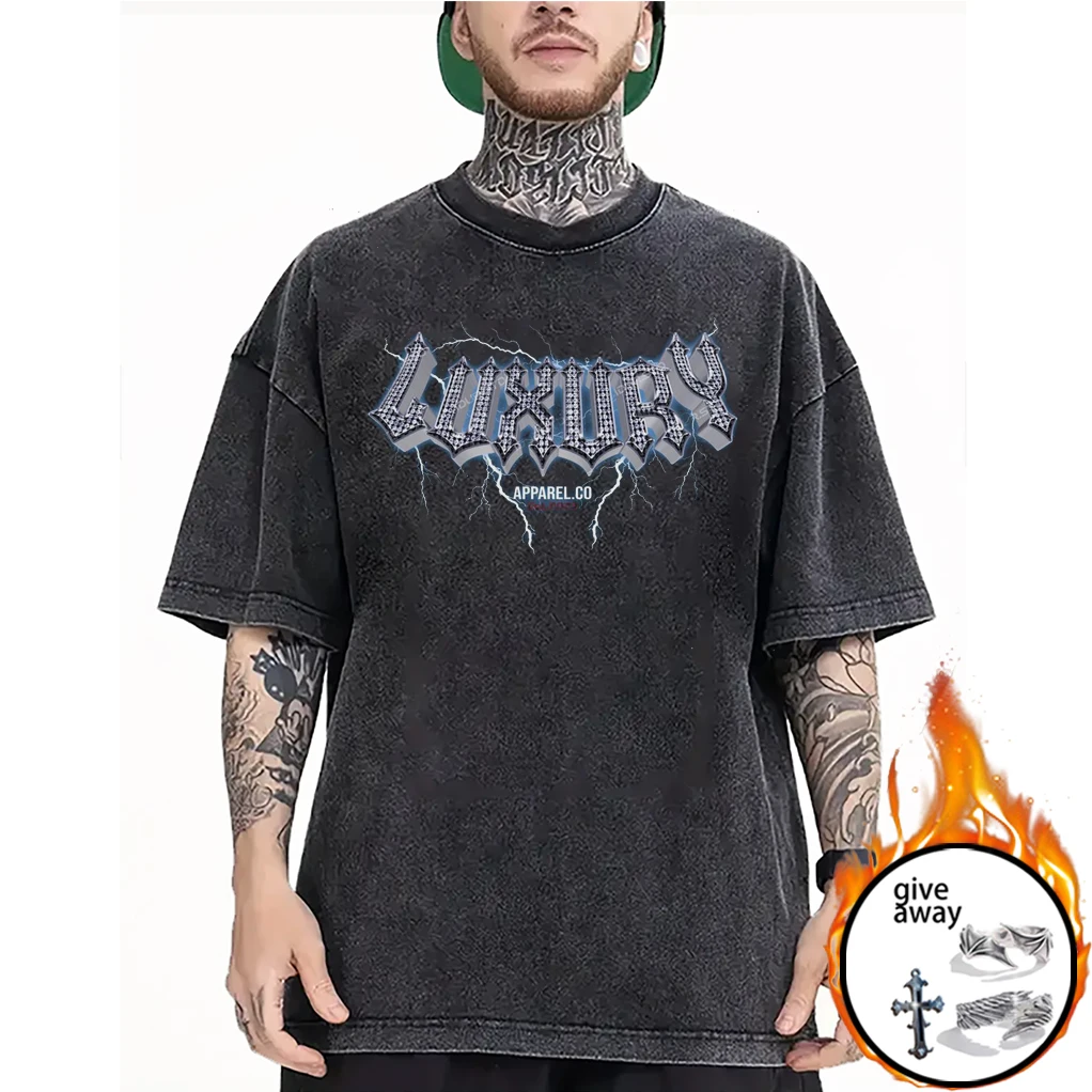 

Футболка с графическим принтом для мужчин и женщин, Классическая трендовая футболка в стиле ретро, Спортивная уличная мода с коротким рукавом, 2024