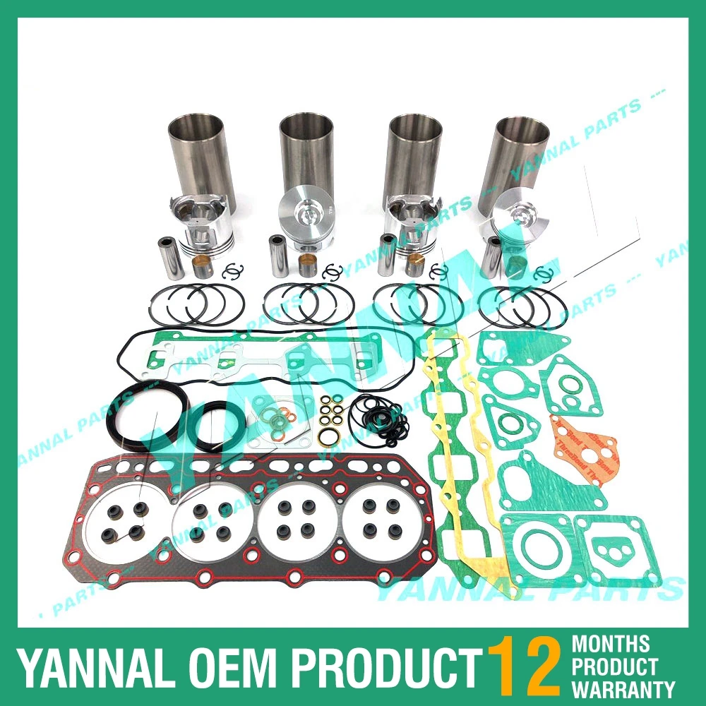 

NEW 4TNV88 ENGINE REBUILD KIT FIT FOR KOMATSU EXCAVATOR WHEEL LOADER