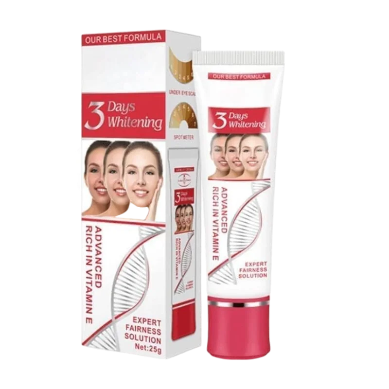 Crema Aclarante Blanqueadora Corporal y Facial en 3 Dias