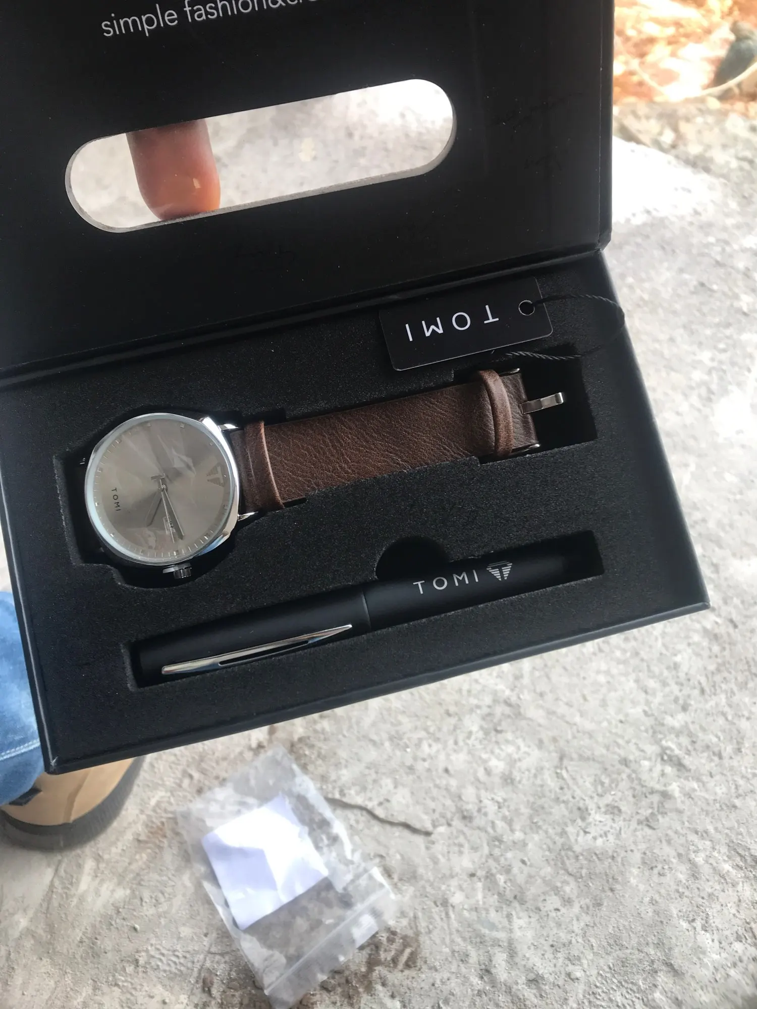 TOMI™ Executive Duo Gift Set – Watch & Pen photo review