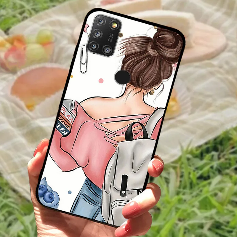 Elegant Marble Silicon Phone Case with Soft Bumper Protection
