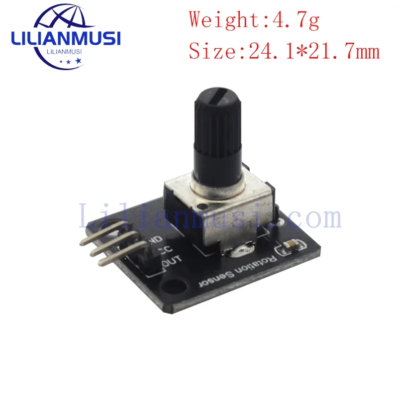 Modulo Manopola Analogica Potenziometro Rotativo 5Pcs Per Blocchi Elettronici Raspberry Pi Arduino Encoder Rotativo Rv09 Per Arduino