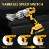 18000RPM Brushless Cordless Iron Scissors For Dewalt 20V Battery Electric Sheet Metal Shears Carbon Steel Cutter (No Battery) 4