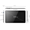Hot 10.8 Inch Windows 10 Tablet 2GB DDR3L 32GB eMMC 1366 x 768 Pixel 6600mAh Quad Core 1.44-GHz Ezpad M6 Tablets PC 2