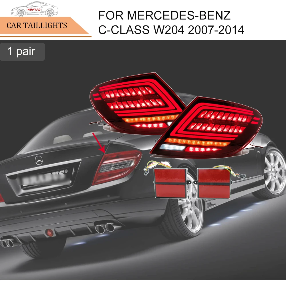

Комплект фонарей стоп-сигналов для Mercedes-Benz C-Class W204 2007-2014