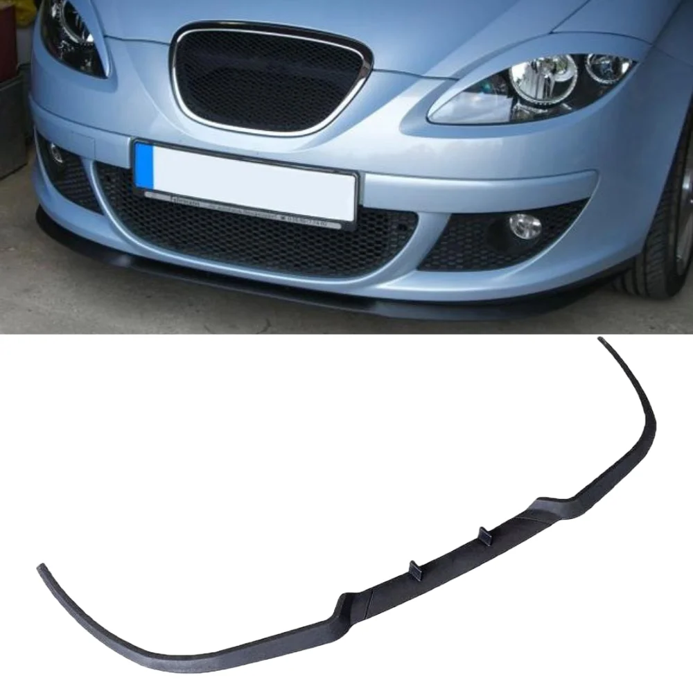 RDX Spoiler Anteriore Sottoparaurti Vario-X Per SEAT Altea 5P (2009+) E Altea XL, In PU Non Verniciato - 3