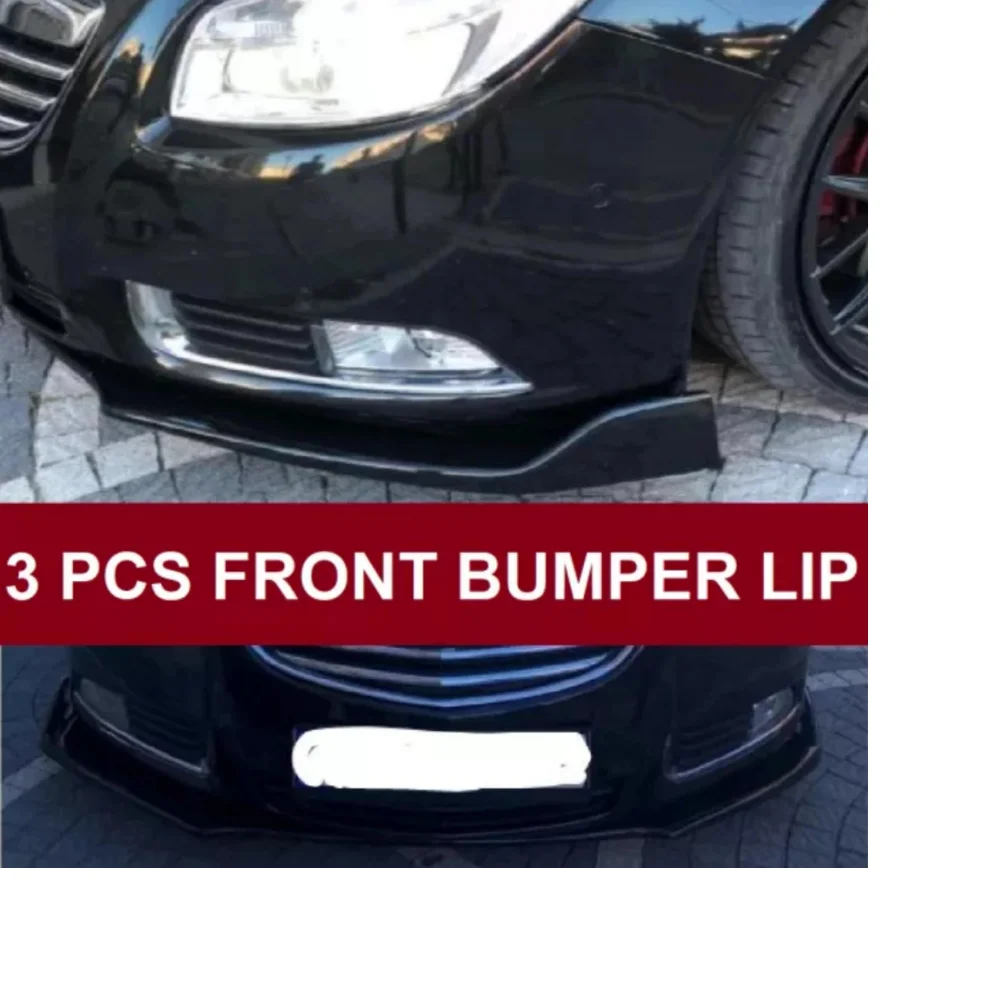 For Opel Vectra B Laguna Model Front Bumper Lip Universal 2pcs Diffuser  Black Bumper Lip Spoiler Body Kit Tuning - AliExpress