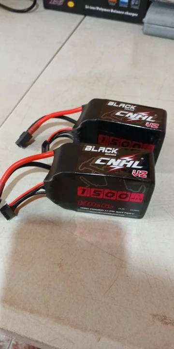 2PCS CNHL 6S 22.2V Lipo Battery 1300mah 1500mah 130C with XT60 Plug For Quadcopter Drone Airplane RC FPV Helicopter Hobby photo review