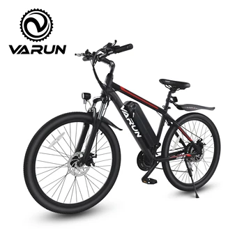 Bicicletta Elettrica per Adulti Varun M26-2 - E-bike da Montagna e Strada con Batteria 48V 7.8Ah, Pneumatici da 26 Pollici e Autonomia di 55km