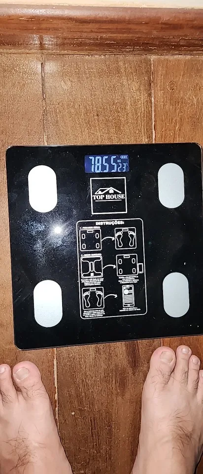 Balança Corporal Bioimpedância Profissional Bluetooth - Neverdie Store photo review