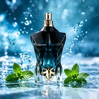 Parfum Masculin Non Conventionnel pour Hommes 4.2FL OZ 125ML jpt Golden Leaf Fig Cologne Longue Durée Spray Corporel Attrayant Parfums Masculins Sexy Drop 6