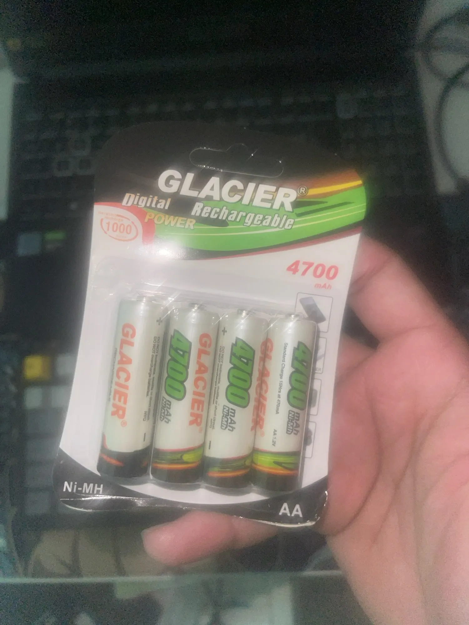 4 Pilha AA Recarregavel 4700mAh - Neverdie Store photo review