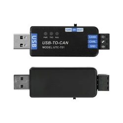 Enhanced USB to CAN Converter Adapter with CAN Bus Analysis and Industrial Testing Support (USB to CAN)