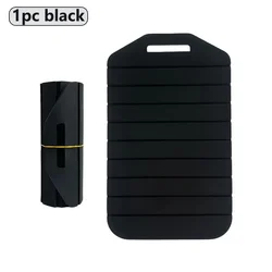 Versatile Double - Sided Folding Cutting Board for Kitchen and Outdoor Adventures (Black)