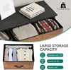 9-Drawer Dresser, Fabric Storage Tower Organizer for Living Room, Hallway, Sturdy Steel Frame, Wooden Top, Easy Pull Fabric Bins 5