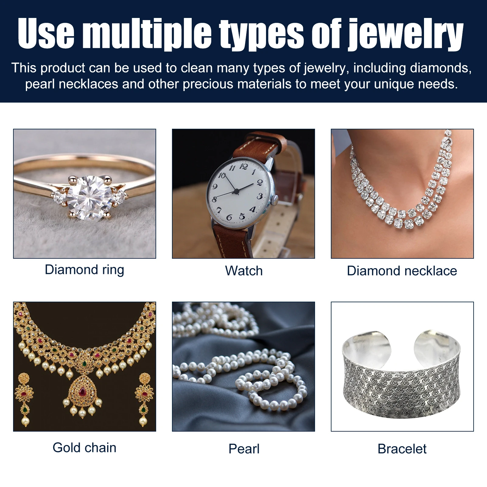 Gold Silver Jewelry Cleaner Restoring Original Luster