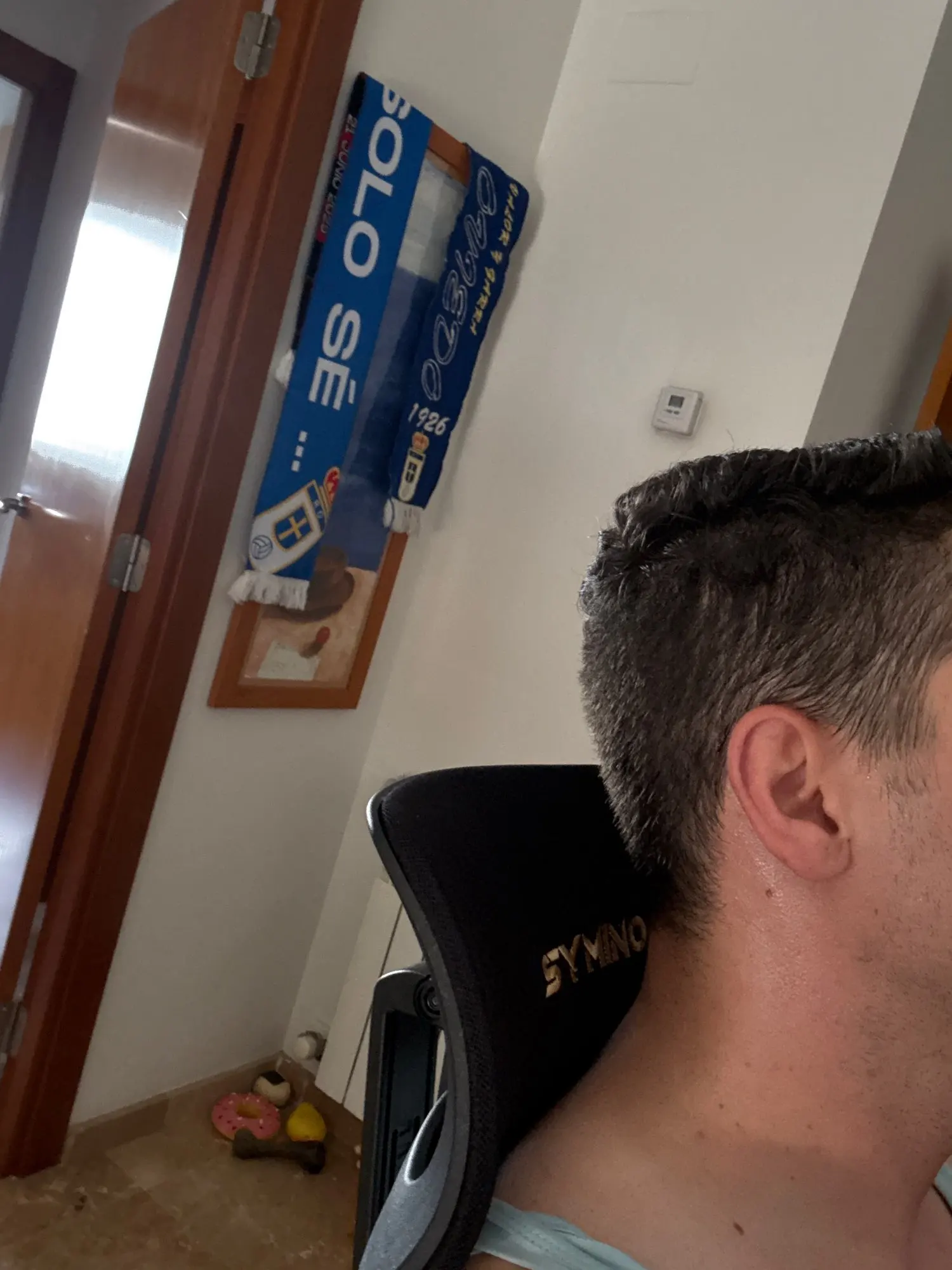 Symino Office Chair With Adjustable Headrest, Armrests, Lumbar Support, Ergonomic Office Chair, Rotating Rocker Function photo review