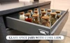 Glass Jars with Lids - Yogurt Jars with PE Lids & Cork Lids & Wooden Spoons &  Chalkboard Labels 100ML 6