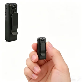 4K Thumb-sized Action Cam, Hands-free Wearable Cam with Audio & Video Recording for Work, Travel, Pet Walking, Vlog 1
